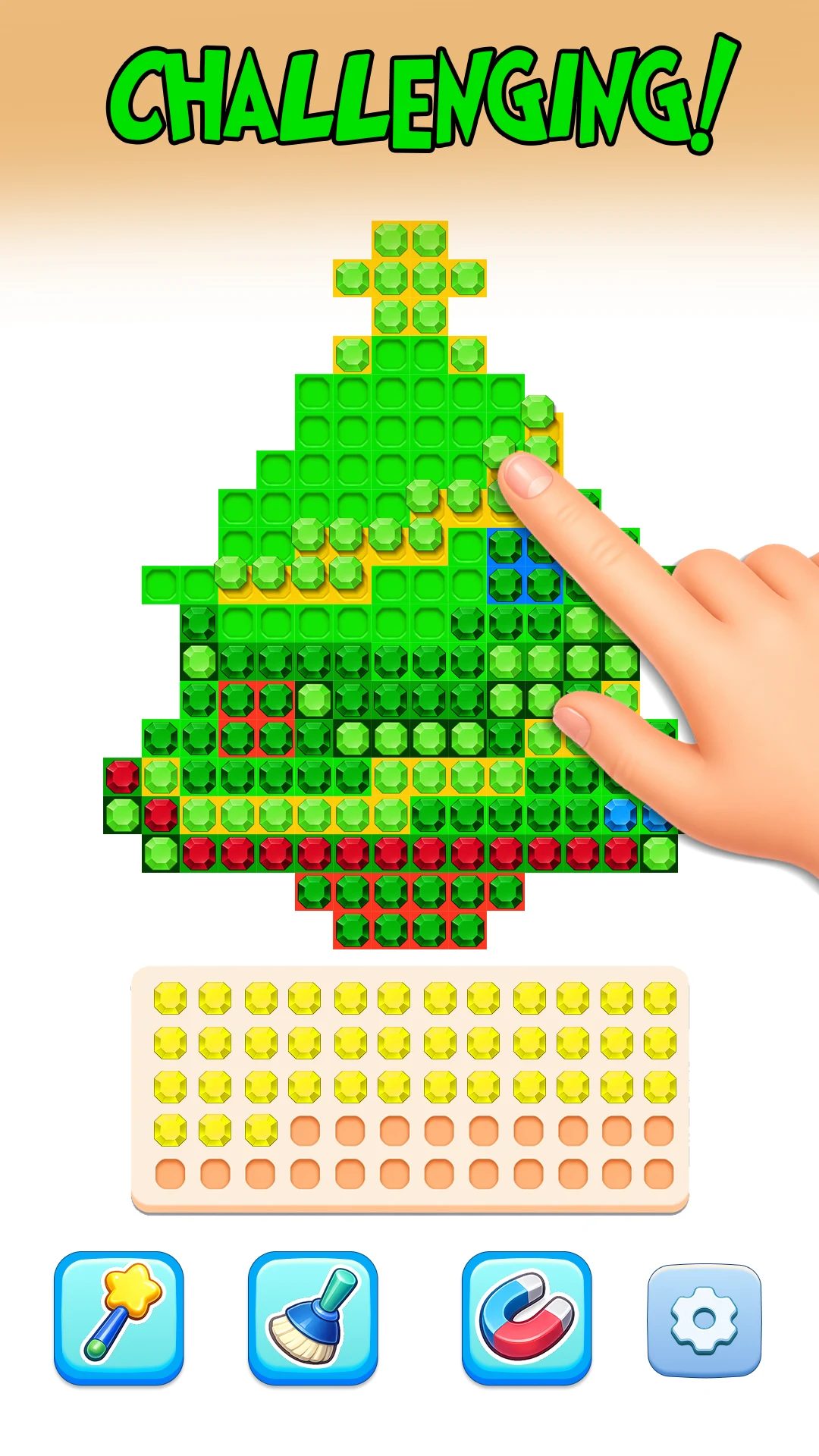 Glow Sort - Jewel Color Puzzle screenshot
