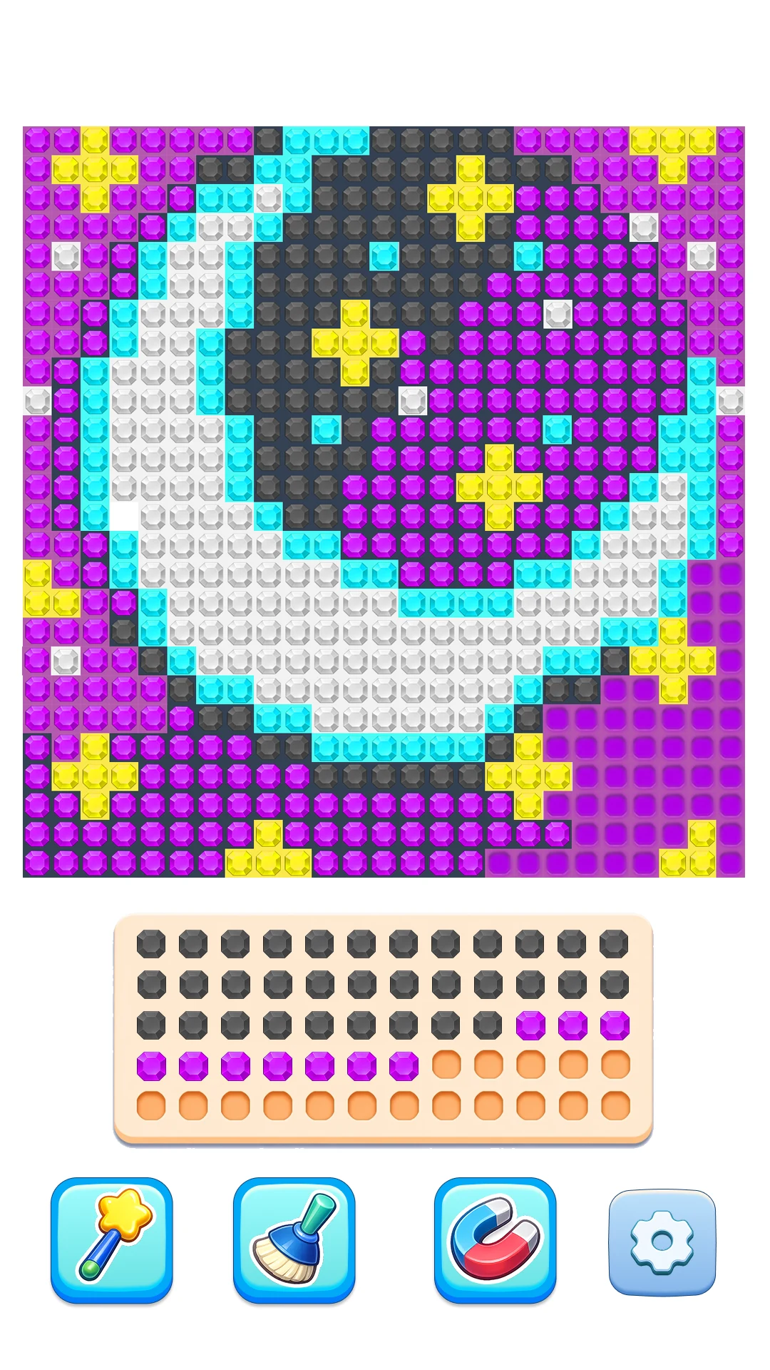 Glow Sort - Jewel Color Puzzle screenshot